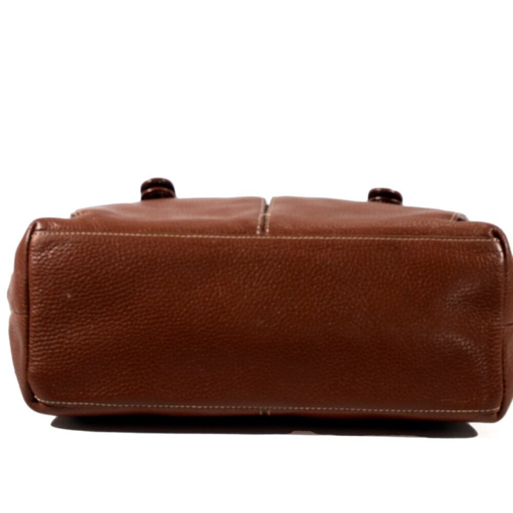 Tignanello Brown Leather Shoulder Bag - Picture 4 of 5